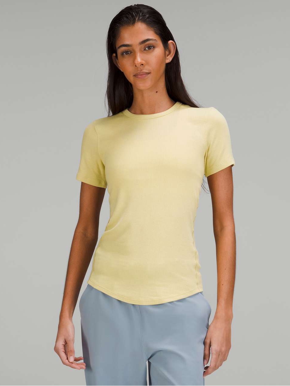 Lululemon Hold Tight Short Sleeve In Finch Yellow